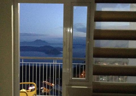Night time view from the balcony