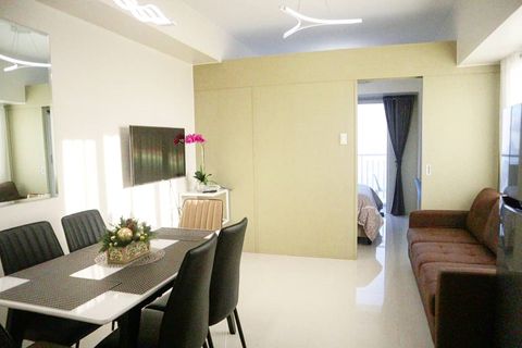 Open plan living area
