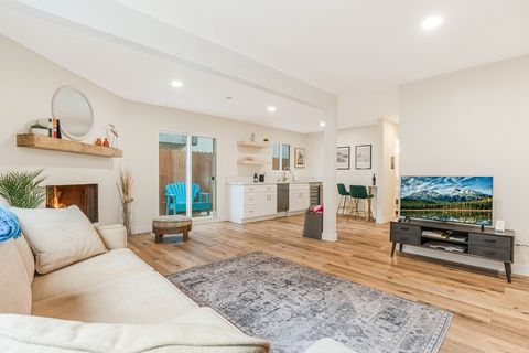 The elegant second lower living space. 