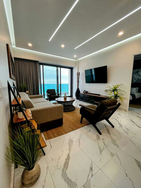 Board games available inside the TV console/table