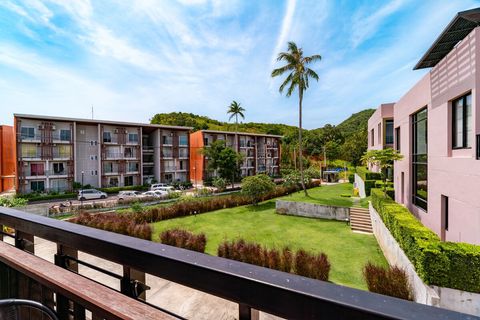 Garden and mountain view from master bedroom.