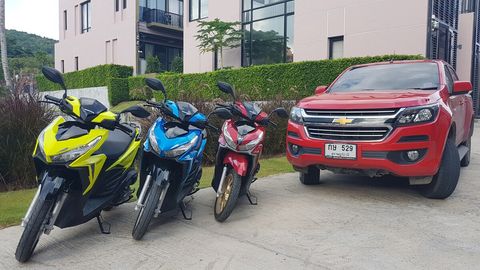 Rent a car or scooter is provided for affordable rate.