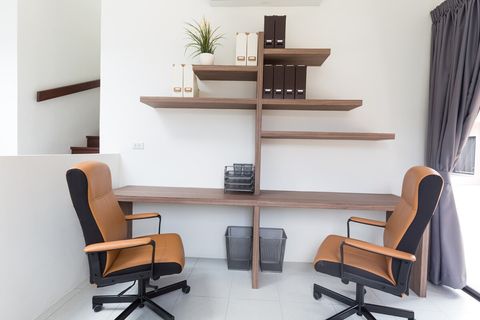 Office area has 2 working spaces. WiFi is free and high speed.