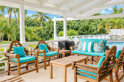 Back covered patio
