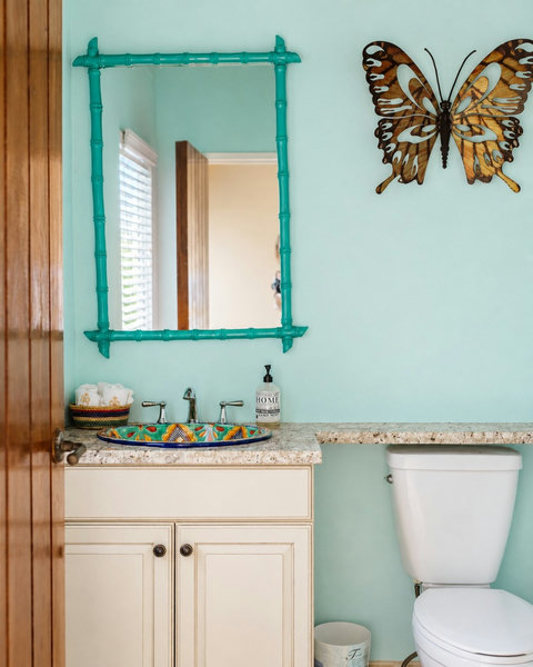 Poolside Bathroom