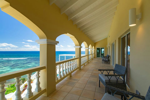 Upper patio ocean view