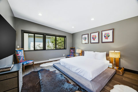 Waking up in the morning to the sun shining and birds chirping will make you never want to leave this home.