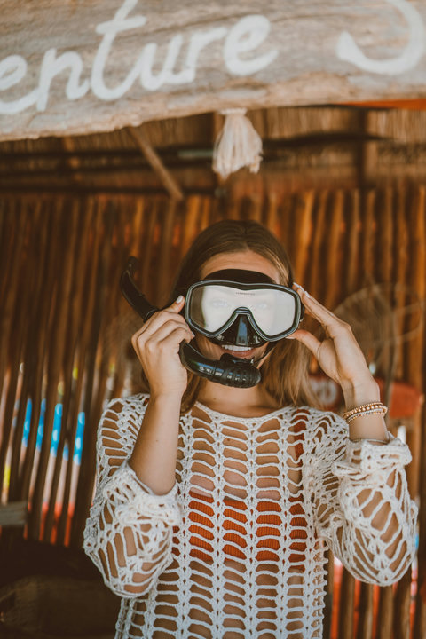 ADVENTURE SHACK - Adventure time, snorkeling mask.
