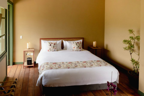 Bedroom -  Escape to tranquility in this sun-drenched haven, where soft natural light bathes the serene interiors. Sink into plush comfort, surrounded by charming accents and modern amenities for a rejuvenating retreat. Just steps away from nature’s emb