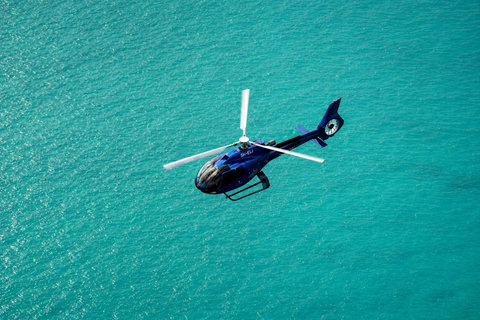 Helicopter Transfer - Scenic extension available Arrive in style with a helicopter transfer from the airport. Add an optional scenic extension for breathtaking aerial views of the island.