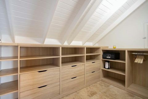 Walk in closet of bedroom 3