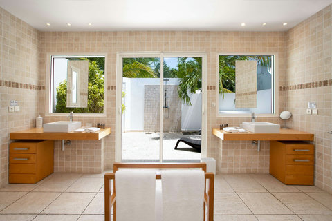 Ensuite Bathroom of Bedroom 3: Including private terrace with outdoor shower