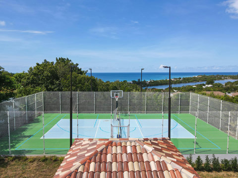 Pickleball and Basketball Court