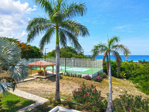 Pickleball and Basketball Court