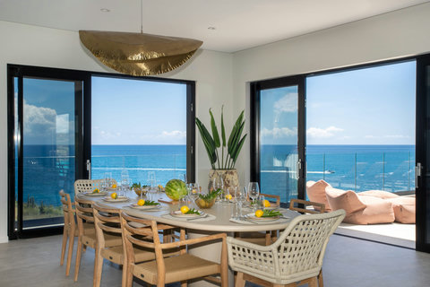 Indoor Dining Room with a View