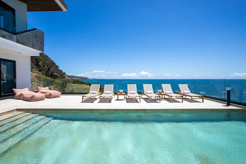 Sun Chairs by the Pool