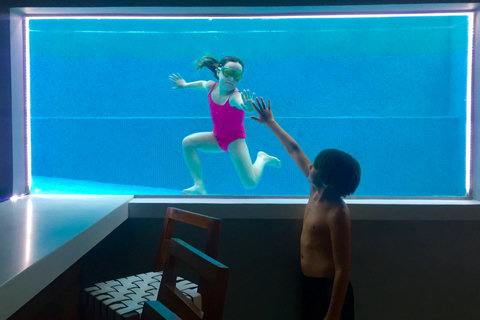 Pool Window (you can see through from Entertainment Room)