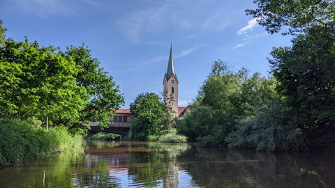 Das idyllische Eriskirch am Bodensee 