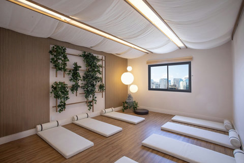 The Feel Sampa apartment in Vila Olímpia offers accommodation geared toward professionals in São Paulo. 
