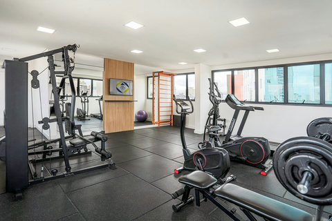 Private gym, corporate apartments and meeting room in one place