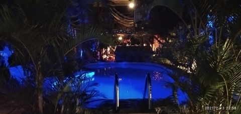 Pool in the Night