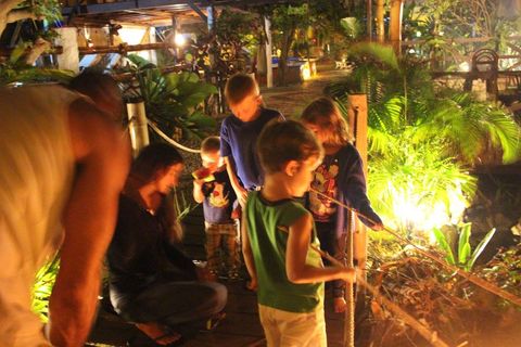 BBQ with your Kids over the firepit