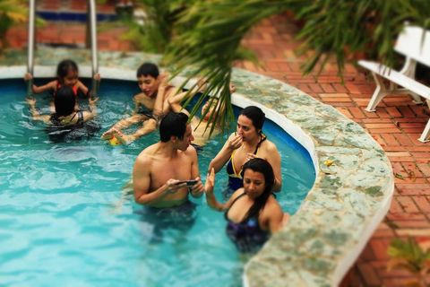 Guests in Pool
