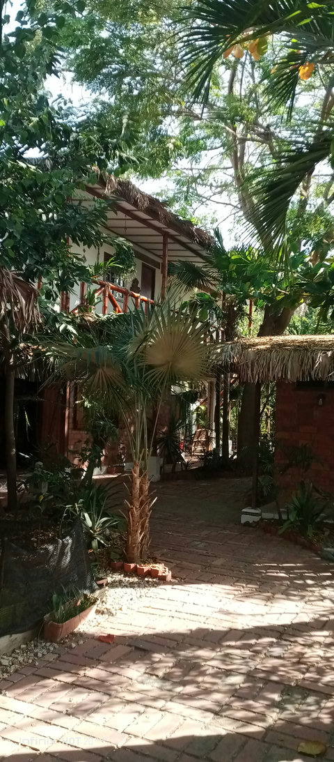 view over cabin and second floor