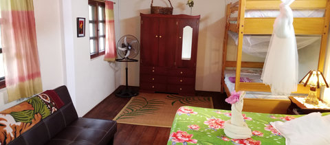 family room for 6 on second floor