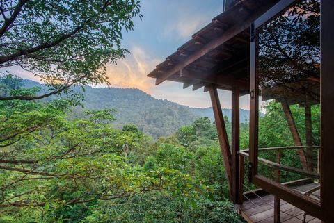 Private balcony attached to the main room.