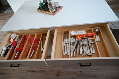 Kitchen is fully stocked 