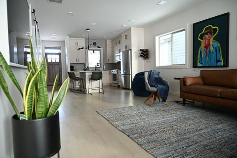 Enjoy an open floor plan with a modern vibe.