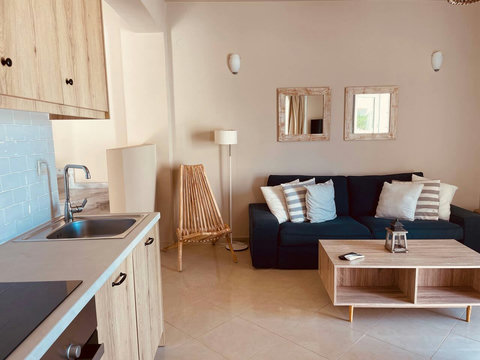 Kitchen and Living Room