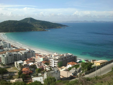 A Prainha vista do alto, águas calmas e transparentes, perfeito para criançada apriveitar muiiito!