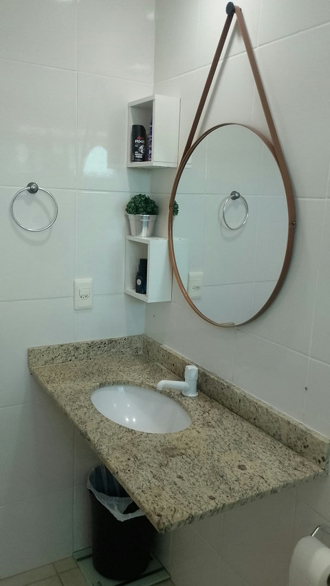 Lavatório do Banheiro da suíte.