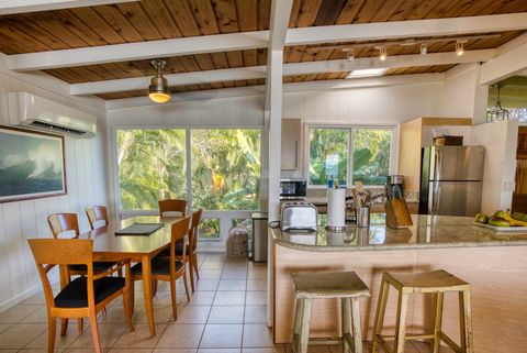 Oceanfront Kitchen Dining Room
