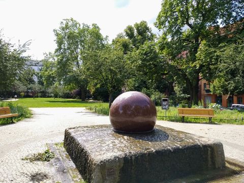 Small park next door