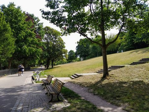Volkspark Friedrichshain.