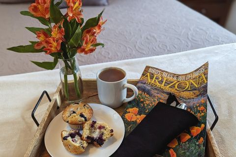 Ask about our breakfast options...including delicious blueberry muffins made from scratch!