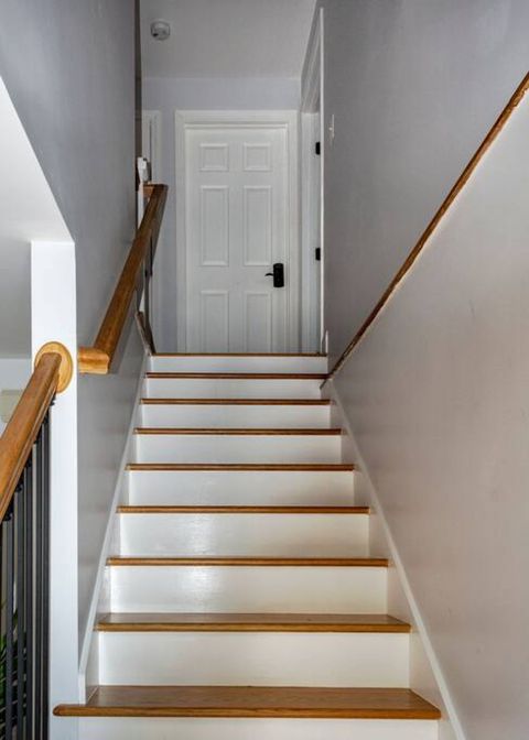 Stairs to the second floor