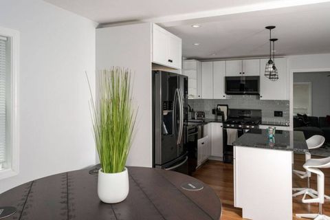 Walk to the kitchen