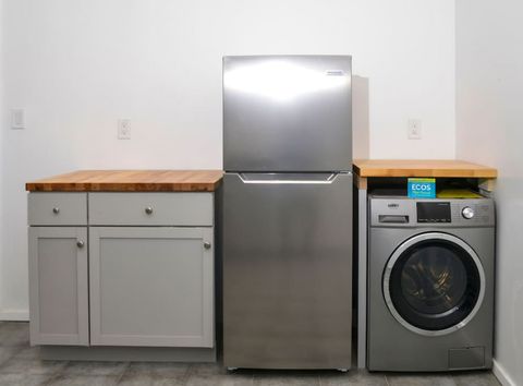 Kitchen and laundry