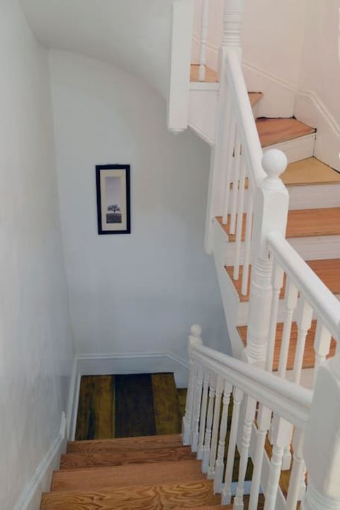 stairs to third floor