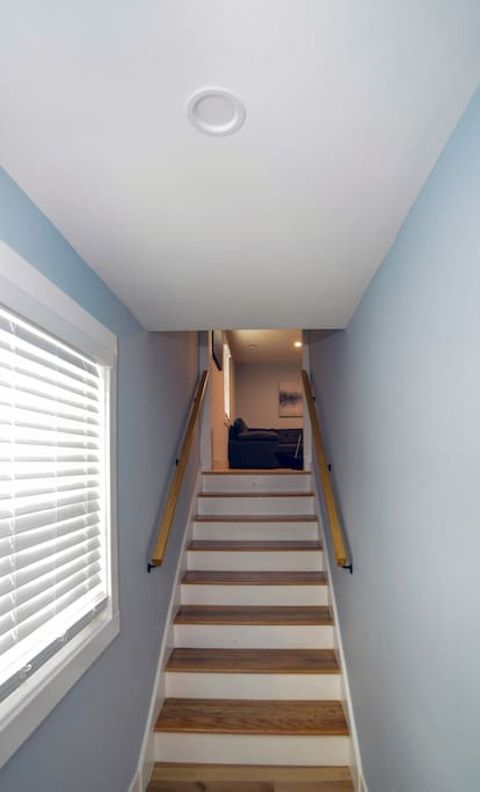 Stairs to second floor