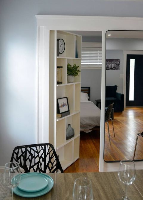 Hidden door room