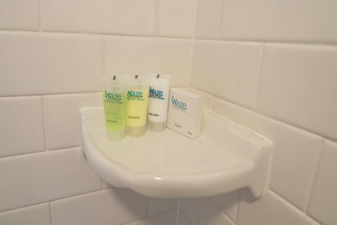 Provided Shower Stuff
