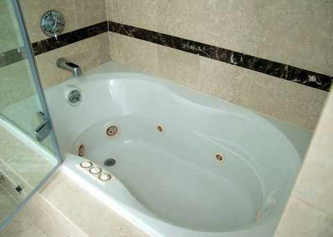 Tub in bathroom two