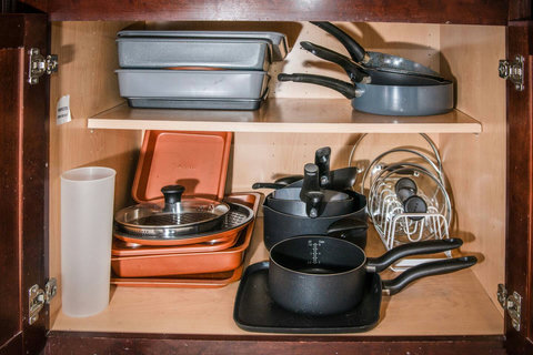 Pots and pans cabinet