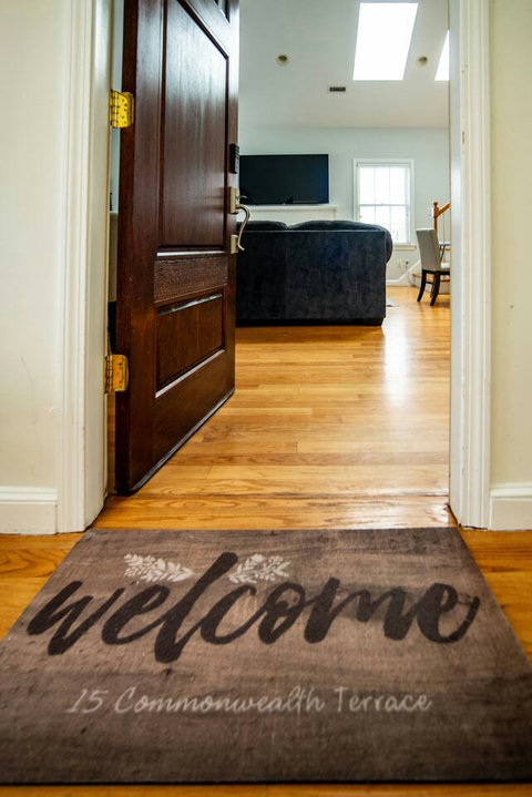 Front door of the unit
