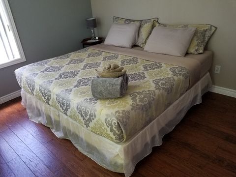 Master Bedroom with King Size Bed